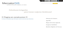 Desktop Screenshot of mercatorgis.com