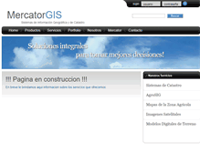 Tablet Screenshot of mercatorgis.com